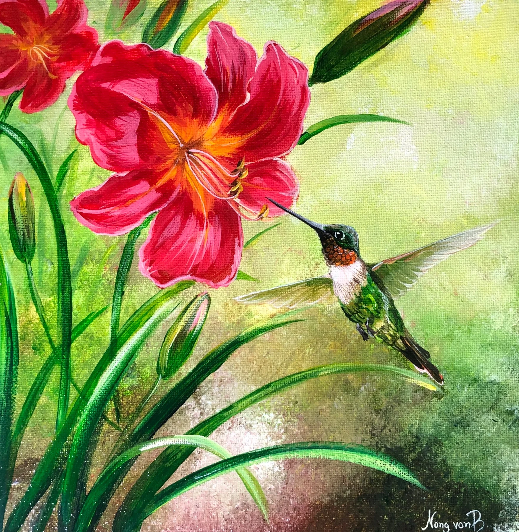 Humming birds